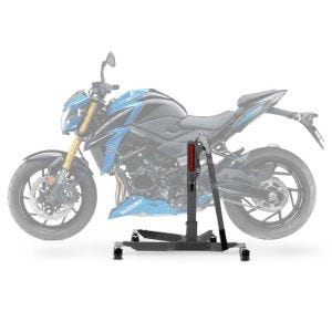 Lève moto centrale compatible avec Suzuki GSX-S 750 17-21 gris ConStands Power-Classic