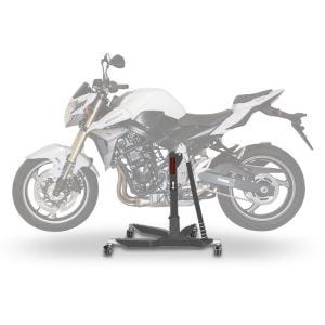 Lève moto centrale compatible avec Suzuki GSR 750 11-16 gris ConStands Power-Classic