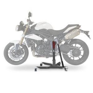 Lève moto centrale compatible avec Triumph Speed Triple / R / S 11-20 gris ConStands Power-Classic
