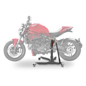 Lève moto centrale compatible avec Ducati Monster 821 14-20 gris ConStands Power-Classic