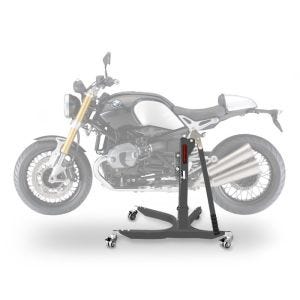 Lève moto centrale compatible avec BMW R NineT Urban G / S 17-23 gris ConStands Power-Classic