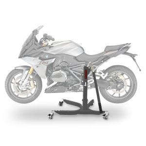 Lève moto centrale compatible avec BMW R 1200 RS 15-18 gris ConStands Power-Classic