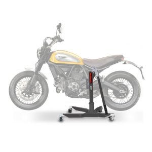 Lève moto centrale compatible avec Ducati Scrambler 15-17 gris ConStands Power-Classic