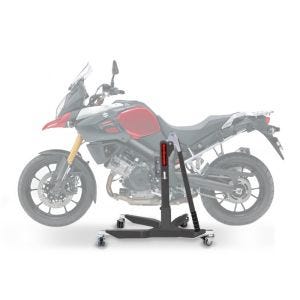Lève moto centrale compatible avec Suzuki V-Strom 1000 14-18 gris ConStands Power-Classic