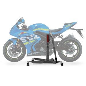 Lève moto centrale compatible avec Suzuki GSX-R 1000 17-21 gris ConStands Power-Classic