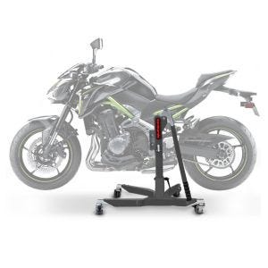 Lève moto centrale compatible avec Kawasaki Z 900 17-25 gris ConStands Power-Classic