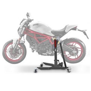 Lève moto centrale compatible avec Ducati Monster 797 17-20 gris ConStands Power-Classic