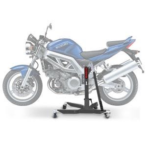 Lève moto centrale compatible avec Suzuki SV 650/ S 99-02 gris ConStands Power-Classic