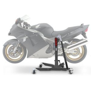 Lève moto centrale compatible avec Honda CBR 1100 XX 97-07 gris ConStands Power-Classic