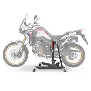 Lève moto centrale compatible avec Honda Africa Twin CRF 1000 L 16-18 gris ConStands Power-Classic