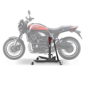 Lève moto centrale compatible avec Kawasaki Z 900 RS / Cafe 18-25 gris ConStands Power-Classic