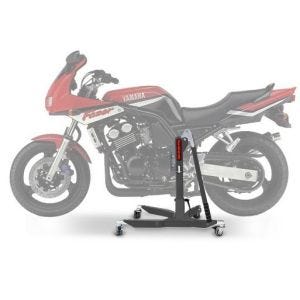Lève moto centrale compatible avec Yamaha FZS 600 Fazer 98-03 gris ConStands Power-Classic