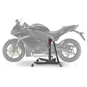 Lève moto centrale compatible avec Honda CBR 600 F 99-07 gris ConStands Power-Classic
