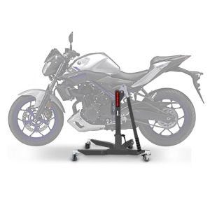 Lève moto centrale compatible avec Yamaha MT-03 16-22 gris ConStands Power-Classic