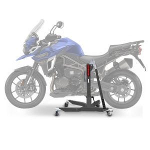 Lève moto centrale compatible avec Triumph Tiger Explorer / XC / XR 12-20 gris ConStands Power-Classic
