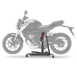 Lève moto centrale compatible avec Honda CB 125 R 18-25 gris ConStands Power-Classic