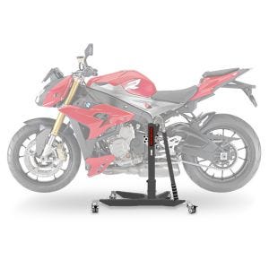 Lève moto centrale compatible avec BMW S 1000 RR 09-13 gris ConStands Power-Classic