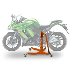 Lève moto centrale compatible avec Kawasaki Z 1000 SX 11-24 orange ConStands Power-Classic