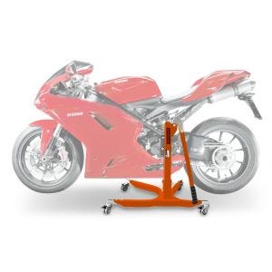 Lève moto centrale compatible avec Ducati 1098 07-08 orange ConStands Power-Classic