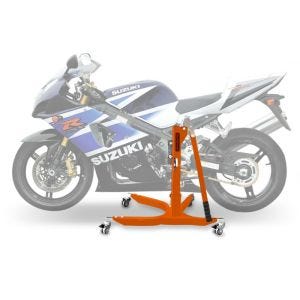 Lève moto centrale compatible avec Suzuki GSX-R 1000 03-04 orange ConStands Power-Classic