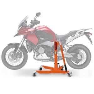 Lève moto centrale compatible avec Honda Crosstourer 12-20 orange ConStands Power-Classic