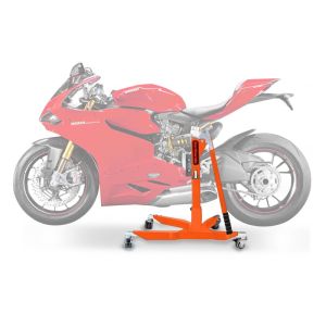 Lève moto centrale compatible avec Ducati 1299 Panigale S 15-17 orange ConStands Power-Classic