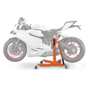 Lève moto centrale compatible avec Ducati 959 Panigale 16-18 orange ConStands Power-Classic