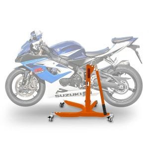 Lève moto centrale compatible avec Suzuki GSX-R 1000 05-08 orange ConStands Power-Classic