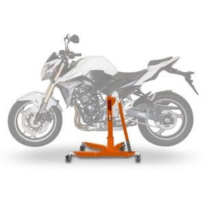 Lève moto centrale compatible avec Suzuki GSR 750 11-16 orange ConStands Power-Classic