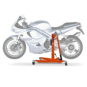 Lève moto centrale compatible avec Triumph Daytona 955i 99-01 Orange ConStands Power-Classic