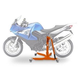 Lève moto centrale compatible avec BMW F 800 ST 06-12 orange ConStands Power-Classic