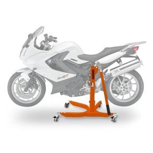 Lève moto centrale compatible avec BMW F 800 GT 13-20 orange ConStands Power-Classic