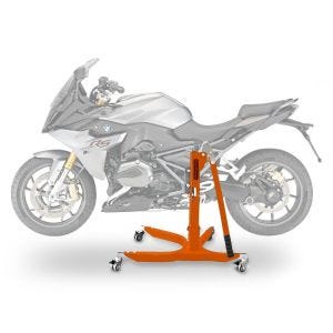 Lève moto centrale compatible avec BMW R 1200 RS 15-18 orange ConStands Power-Classic