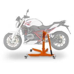 Lève moto centrale compatible avec BMW R 1200 R 15-18 orange ConStands Power-Classic