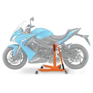 Lève moto centrale compatible avec Suzuki GSX-S 1000 F 15-21 orange ConStands Power-Classic