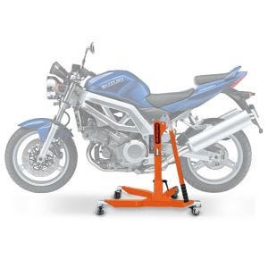 Lève moto centrale compatible avec Suzuki SV 650/ S 99-02 orange ConStands Power-Classic