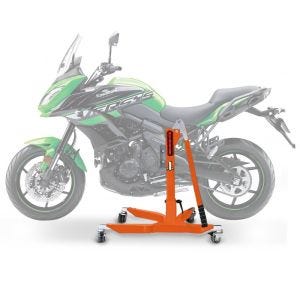 Lève moto centrale compatible avec Kawasaki Versys 650 06-25 orange ConStands Power-Classic