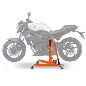 Lève moto centrale compatible avec Yamaha XJ6 / Diversion / F 09-16 orange ConStands Power-Classic