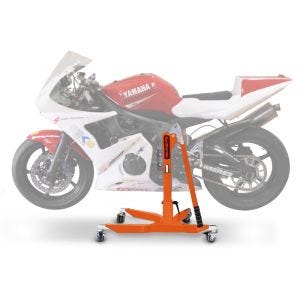 Lève moto centrale compatible avec Yamaha YZF-R6 99-02 orange ConStands Power-Classic