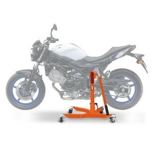 Lève moto centrale compatible avec Suzuki SV 650 / X 16-25 orange ConStands Power-Classic