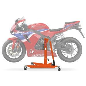 Lève moto centrale compatible avec Honda CBR 600 RR 24-25 orange ConStands Power-Classic