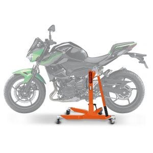 Zentralständer Kawasaki Z400 19-20 Orange Motorradheber ConStands Power-Classic_0