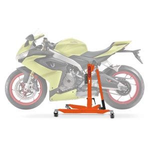 Lève moto centrale compatible avec Aprilia RS 660 20-25 orange ConStands Power-Classic NEW