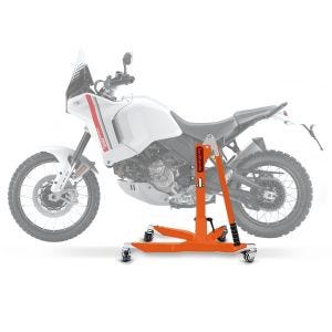 Lève moto centrale compatible avec Ducati Desert X 22-25 orange ConStands Power-Classic