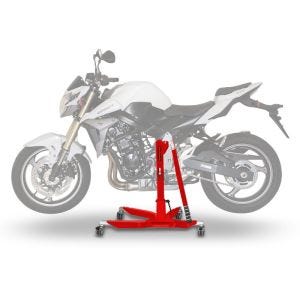 Lève moto centrale compatible avec Suzuki GSR 750 11-16 rouge ConStands Power-Classic