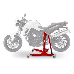 Lève moto centrale compatible avec BMW F 800 R 09-18 rouge ConStands Power-Classic