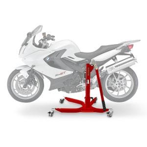 Lève moto centrale compatible avec BMW F 800 GT 13-20 rouge ConStands Power-Classic