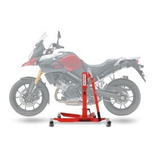 Lève moto centrale compatible avec Suzuki V-Strom 1000 14-18 rouge ConStands Power-Classic