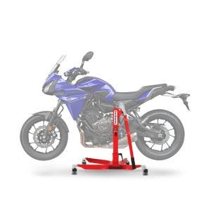 Lève moto centrale compatible avec Yamaha MT-07 Tracer 16-24 rouge ConStands Power-Classic
