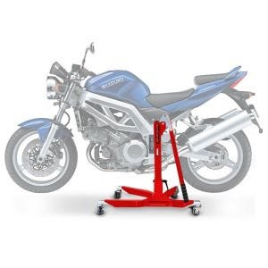 Lève moto centrale compatible avec Suzuki SV 650/ S 99-02 rouge ConStands Power-Classic